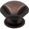Jeffrey Alexander 1-5/16" Overall Length Brushed Oil Rubbed Bronze Chesapeake Cabinet Knob 915DBAC - alternate 3